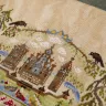 Printed embroidery chart “Wooden Fortress”