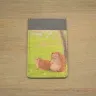 “Country Hedgehogs” Leather Cardholder
