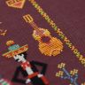 Printed embroidery chart “Mexico”