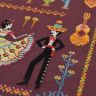 Printed embroidery chart “Mexico”