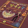 Printed embroidery chart “Mexico”