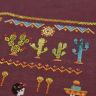 Printed embroidery chart “Mexico”