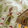 Printed embroidery chart “Little Girl and the Swan-Geese”
