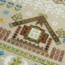 Printed embroidery chart “Little Girl and the Swan-Geese”