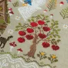 Embroidery kit “Little Girl and the Swan-Geese”