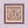 Printed embroidery chart “Cozy Garden”