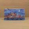 “Night” Leather Zipper Pouch