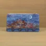 “Night” Leather Zipper Pouch