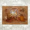 “Melancholy Time” Postcard