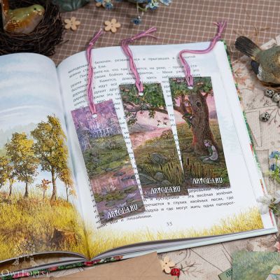 “Elves” Set of 3 Bookmarks