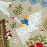 Digital embroidery chart “Little Girl and the Swan-Geese”