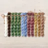 Set of OwlForest Hand-Dyed Threads for the “Park Ensemble” Chart (Thread Trade n.a. Kirov)