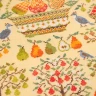 Printed Embroidery chart “Pear Havest”