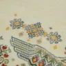 Digital embroidery chart “Sirin Bird”