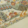 Digital embroidery chart “Sirin Bird”
