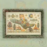 Digital embroidery chart “Sirin Bird”