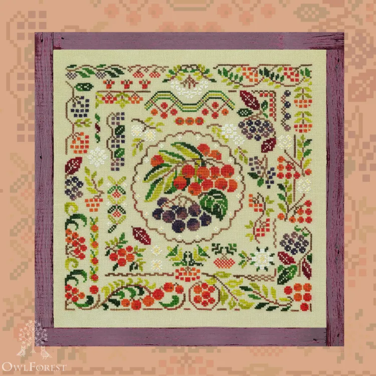 Embroidery kit “Ashberry Summer”