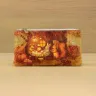 “Harvest Festival” Leather Zipper Pouch