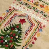 Printed embroidery chart “Christmas Tree”
