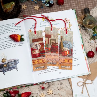 “Jam Shelf” Set of 3 Bookmarks