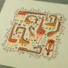 Digital embroidery chart “Spotted Giraffes”