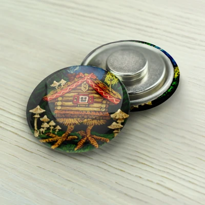 Magnet Needle Minder “The Chicken-Legged Hut”