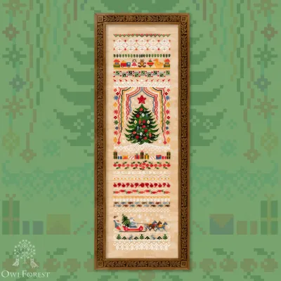 Digital embroidery chart “Christmas Tree”