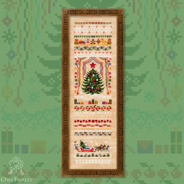 Digital embroidery chart “Christmas Tree”