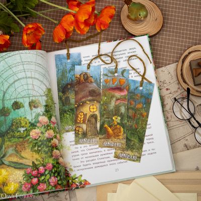 “Home-coming” Set of 4 Bookmarks