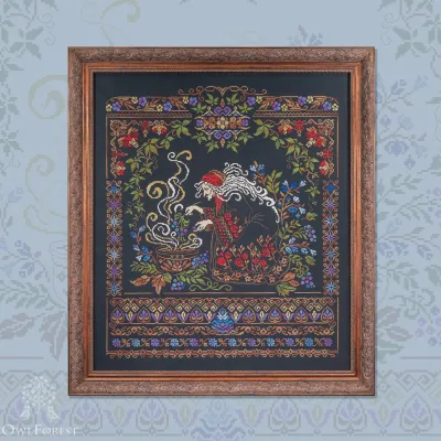 Embroidery kit “Yaga”