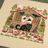 Embroidery kit “Yaga's Cat”