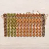 Set of OwlForest Hand-Dyed Threads for the “At the End of Summer” Chart (DMC)