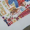 Digital embroidery chart “Dining Negotiant” or “Russian Lunchtime”