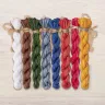Set of OwlForest Hand-Dyed Threads for the “Christmas Tree” Chart (DMC)