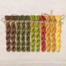 Set of OwlForest Hand-Dyed Threads for the “Underwater World” Chart (DMC)