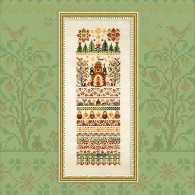 Digital embroidery chart “Where a Fairy Tale Begins”