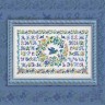 Printed embroidery chart “Spring Alphabet” Russian Letters