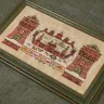 Printed embroidery chart “Red Fortress”