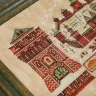 Printed embroidery chart “Red Fortress”