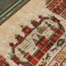 Printed embroidery chart “Red Fortress”