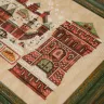 Printed embroidery chart “Red Fortress”
