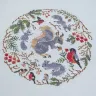 Free embroidery digital chart “Winter Dining”
