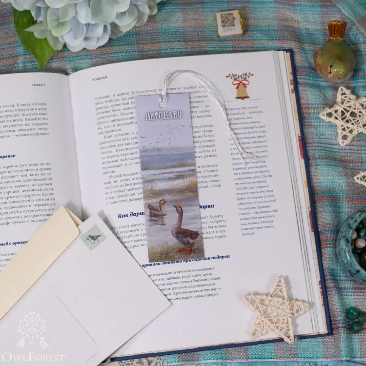 “Wild Geese” Bookmarker