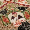 Printed Embroidery chart “Yaga's Cat”
