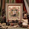 Printed Embroidery chart “Yaga's Cat”