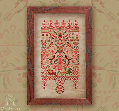 Embroidery kit “Painted Distaff”