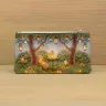 “Small Lanterns” Leather Zipper Pouch