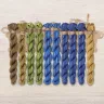 Set of OwlForest Hand-Dyed Threads for the “Cornflower Summer” Chart (Thread Trade n.a. Kirov)