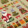 Printed embroidery chart “Christmas Rabbits”