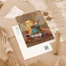 “Fox Family’s Year” Postcard Set  